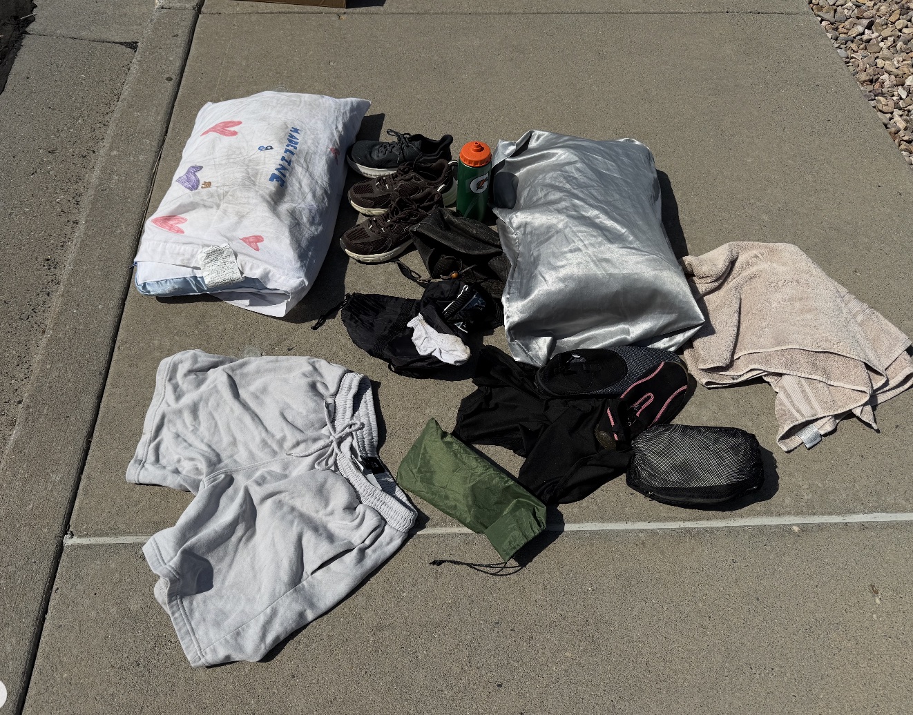 Lost and found items from Trek